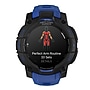 Garmin Instinct 3 Smartwatch, GPS, 45mm, Black & Bolt Blue Silicone Band (010-02936-03)~#|#~3FF77ECC-2D3C-4277-8020BE111DEB199D_sc7