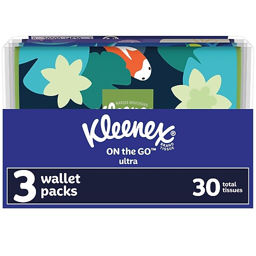 Lot De 16 Pochettes Kleenex On The Go Flat Slim Star Wars - Mouchoirs 10 Feuilles 3 épaisseurs - Neuf