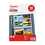 Staples Standard Weight Sheet Protector, 3.5" x 5", Clear, 10/Pack (ST63079)~#|#~3FFD809F-74F1-4354-A300C48556D9A410_sc7