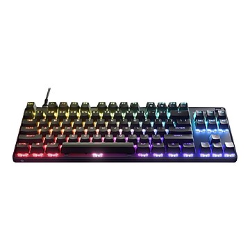 SteelSeries Apex 9 Mini Gaming Keyboard, Black (64837) | Staples