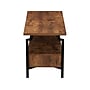 Household Essentials Crown Console TV Stand, Screens up to 50", Hickory/Black (8240-1)~#|#~400B6FC5-3BFA-4D31-96B9F55CF504A41E_sc7