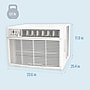 Keystone 230-Volt 23,200 BTU Window Air Conditioner with Remote, White (KSTHW25B)~#|#~400C3268-0CD2-4489-A9438DFE37A65549_sc7