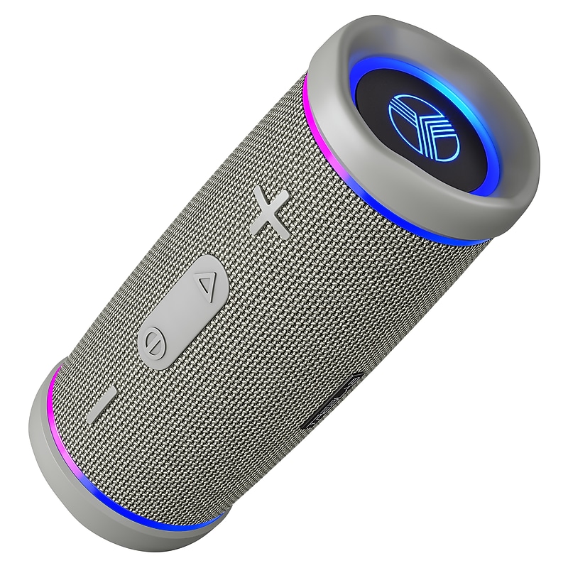 Treblab HD77 Premium Bluetooth Wireless Portable Speaker, Waterproof, Gray (HD77GR) image 1