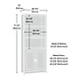 Sauder Cottage Road 71"H 5-Shelf Bookcase with Adjustable Shelves, Soft White (417593)~#|#~4011D1F7-2E86-4C59-91B0323DA950DF66_sc7