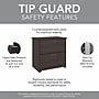 Bush Furniture Cabot Lateral File Cabinet, Heather Gray (WC31780)~#|#~401290B3-A43C-46AD-B4D9FF14E89C950C_sc7