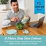 bentgo All-in-One Salad Container, 5-Compartment, Coastal Seaglass, 61 oz. (BGLASSAL-COS)~#|#~40156633-AB5B-47CE-A2F3A536040A0F8F_sc7