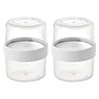 iDESIGN Stack 'n Snack Small Containers, 2/Pack (28210M2)~#|#~40182A73-B719-47BA-91D2A3DAA306A6BB_sc7
