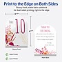 Avery Arched Integrated Cards, Glossy White, 100/Pack (19479399108)~#|#~4019E836-D0AB-453A-BBFDDC1E2AB0C33D_sc7