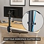 Mount-It! Adjustable Single Monitor Desk Mount, 17" to 32", 19.8 lbs., Black (MI-1706BLK)~#|#~401DB854-77BB-4C7E-8F2AA1151E7A5D0A_sc7