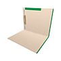 Medical Arts Press File Folder, Straight-Cut, Letter Size, Manila Stock, Manila/Dark Green, Reinforced Right Side, 50/Box~#|#~402077F9-C272-4498-ACD617F750D062E0_sc7