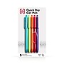 TRU RED™ Retractable Quick Dry Gel Pens, Medium Point, 0.7mm, Assorted, 5/Pack (TR54497)~#|#~402182F7-4F97-434C-A382CC390F37F5BD_sc7