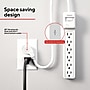 Staples TECH 6-Outlet Surge Protector, 8', 1800 Joules, White (ST62767)~#|#~4024741C-B67E-4AA8-A17E7D93CE0243D0_sc7