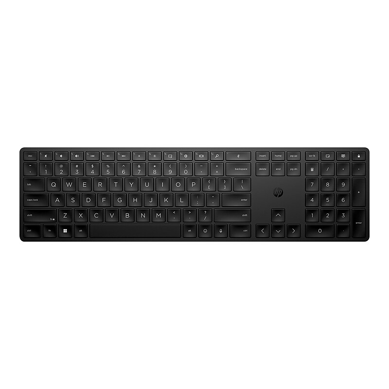 HP 450 Wireless Programmable Keyboard, Black (4R184AA#ABL) image 1