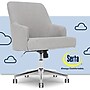 Serta Leighton Fabric Home Office Chair, Light Gray (48371)~#|#~40258E17-A115-4587-9E793DC49A3D1C6B_sc7