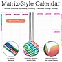2027 Excello Brands 8.5" x 11" Weekly & Monthly Planner, Paperboard Cover, Rainbow Gold Marble (ORY27-FSH58-53)~#|#~4028450A-1DFA-4E15-90281B73AB402989_sc7