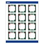 Avery Silver-Green Plaid Matte Blank Card, White, 120/Pack (S00-FJ9)~#|#~402BA750-3237-44DA-B04FF7C0FAD04E11_sc7