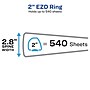 Avery 2" 3-Ring View Binders, D-Ring, White (09501)~#|#~402C12CA-B363-4D3E-8237D177680238DB_sc7