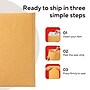 Staples Bubble Mailers, #0 Size, 6" x 9", Lightweight Cushioned Envelopes - 25/Pack~#|#~40328B82-51D8-4C86-A967964BBDAAD2F0_sc7