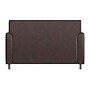 Flash Furniture Hercules Diplomat LeatherSoft Loveseat, Brown/Chrome Legs (BT8272BNCHR)~#|#~40328DCD-56FE-4399-B0FDE449851962D3_sc7