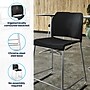 Flash Furniture Hercules Kenai Classic Plastic Stacking Full Back Counter Stool, Black (RUT239AHCSBKCR)~#|#~4036F67F-D8AB-4C33-AB6CC7D9A296C5B8_sc7