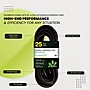 GoGreen Power 25' Indoor/Outdoor Extension Cord, 14 AWG, Black (GG-13825BK)~#|#~40375DE9-481C-4587-9655DD771C4D779B_sc7