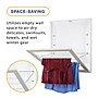 Whitmor Wood Drying Rack, White (6940-8539-BB)~#|#~403F9EE2-E6EA-4978-865AEE7500C7FC7B_sc7