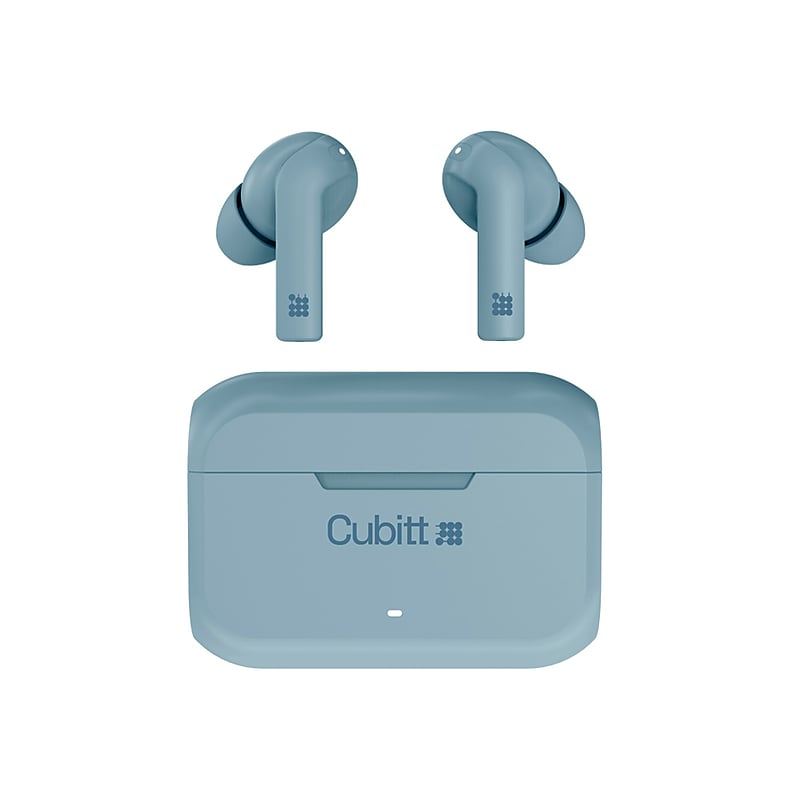 Cubitt Gen 2 Wireless Active Noise Canceling Earbuds, Bluetooth, Blue (CTEG2-2) image 1