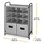 Whitmor Freestanding 12-Compartment Organizer, Gray (5455-10143)~#|#~40436FB1-D326-44A3-853FE74E2A38A61C_sc7