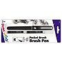 Pentel Arts Refillable Pocket Brush Pen, Gray (PTAGFKP3BPN)~#|#~404C5C8D-16C7-4E64-B8A51A1C30CDBEFC_sc7