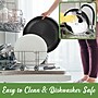 Brentwood 11" Frying Pan With Glass Lid, Stainless Steel (B-DSH28L)~#|#~405318F8-B6A3-441E-8958ED68C9A5CBAF_sc7