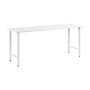 Bush Business Furniture Hustle 72W x 24D Computer Desk with Metal Legs, White (HUD172WH)~#|#~405365C7-2D65-4293-962A537597E0815F_sc7