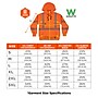 Ergodyne GloWear 8304W High Visibility Women’s Hooded Sweatshirt, ANSI Class R3, Orange, Large (23124)~#|#~4054B24E-8D0D-41A2-BF0C2E8525F4585C_sc7