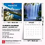 2027 BrownTrout Majestic New Zealand 12" x 12" Monthly Wall Calendar (9347301107283)~#|#~405643C2-F239-4605-A1C564F2CE1A4F07_sc7