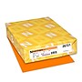 Exact Brights 8.5" x 11" Writing Paper, 20 lbs., Bright Orange, 500 Sheets/Ream, 10/Ream (WAU26721CT)~#|#~405CE60D-6421-47DE-91774F913EF748E9_sc7