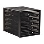 Mind Reader 5-Compartment Metal Mesh File Storage Drawers, Black (5CABMESH-BLK)~#|#~405DC962-863A-42AC-9B5A19EE96A80EF0_sc7