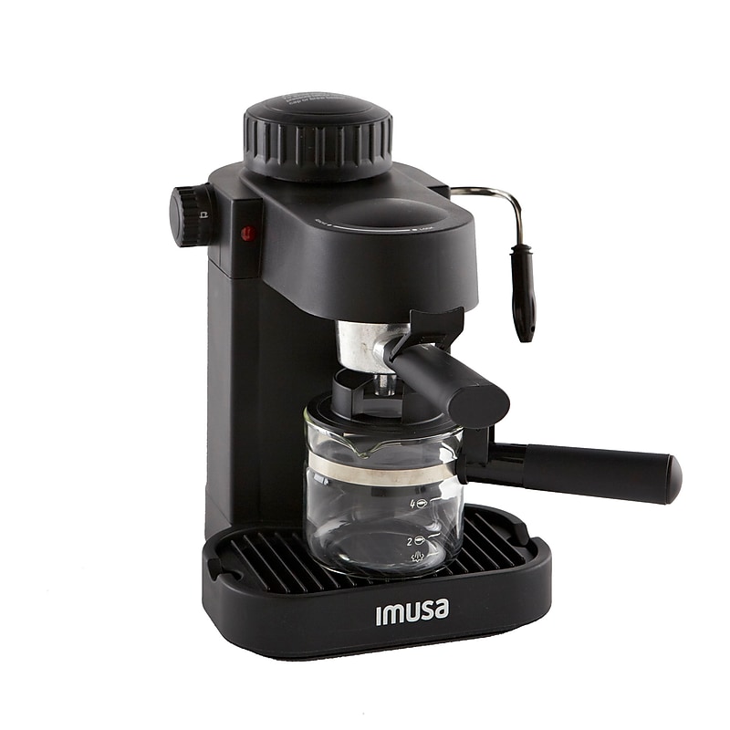 Imusa 4-Cups Steam Espresso Machine (GAU-18202) image 1