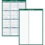 2026 AT-A-GLANCE 32" x 48" Yearly Dry Erase Wall Calendar, Reversible, White/Green (PM310-28-26)~#|#~40650E62-9FA6-41EB-B60C057E7207CB62_sc7