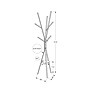 Monarch Specialties Inc. Coat Tree, White, Metal (I 2009)~#|#~4069A21A-9AC0-4AD3-9DA6D3C56ABE6A69_sc7
