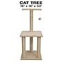 Excello Brands Cat Tree, White (CT-1633-WHT)~#|#~406AE86E-7DEB-4C49-9156E2D8BB82193B_sc7