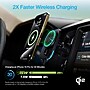 Naztech MagLock MagSafe Charging Qi v2.0 Vent Car Mount, 15W, Black (16125)~#|#~406D2ACB-8B55-4768-856D5CFAC988C88C_sc7
