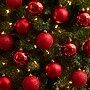 Nearly Natural Holiday Christmas Red Shatterproof Ornament Set, 3", 20/Set (D1056-RD)~#|#~406D83D7-D362-4527-ACBA3BDB0AE9E2F6_sc7