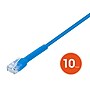 Intellinet Network Solutions 3ft CAT-6 Ethernet Cable, 23 AWG, Blue, 10/Pack (ICI745246)~#|#~406E6A80-A70E-484B-9FFE9DDA145CC214_sc7