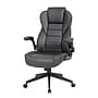 Boss Office Products Ergonomic Vinyl Swivel Executive Chair, Black (B8551-BK)~#|#~406F8FE3-1BD9-4C5E-B0E49614B5438524_sc7