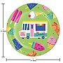 Creative Converting Summer Social Tableware Kit, Serves 8 (DTC9215E2A)~#|#~406FC3C4-DBC0-4963-ADE53E7CF3FAEE7E_sc7