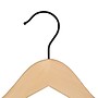 Nahanco Wood Clothes Hangers, Natural, 100/Carton (20017WBBH)~#|#~40701A71-0906-4B4B-B4B4438FF063901B_sc7