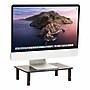 Mind Reader Ventilated Adjustable Monitor Stand, Up to 44 lbs., Black (4LEGMET-BLK)~#|#~407337E4-C16E-48C6-AF45829D81560AA1_sc7