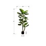 Monarch Specialties Inc. 61" Artificial Monstera Tree in Pot (I 9522)~#|#~40778A50-EF58-4C2B-87BB19186ECBC399_sc7