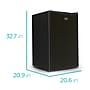 Black & Decker Adjustable Temperature Control Refrigerator with Freezer Compartment, 4.3 Cu. Ft., Black (BCRK43B)~#|#~40779160-64E7-403B-A2C7697339F944DF_sc7