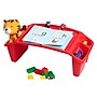 Mind Reader 10.75" x 22.25" Plastic Kids' Lap Desk Activity Tray, Red, 2/Pack (2KIDLAP-RED)~#|#~40783BD7-6FB0-470E-9B25F1A3B6608B1B_sc7