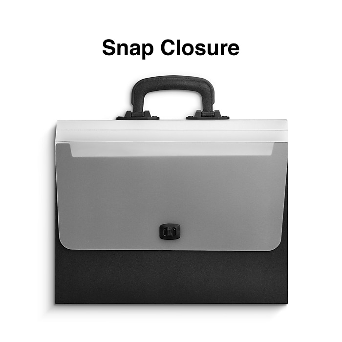 Staples Office Pro Accordion File, 26-Pocket, Letter Size, Black